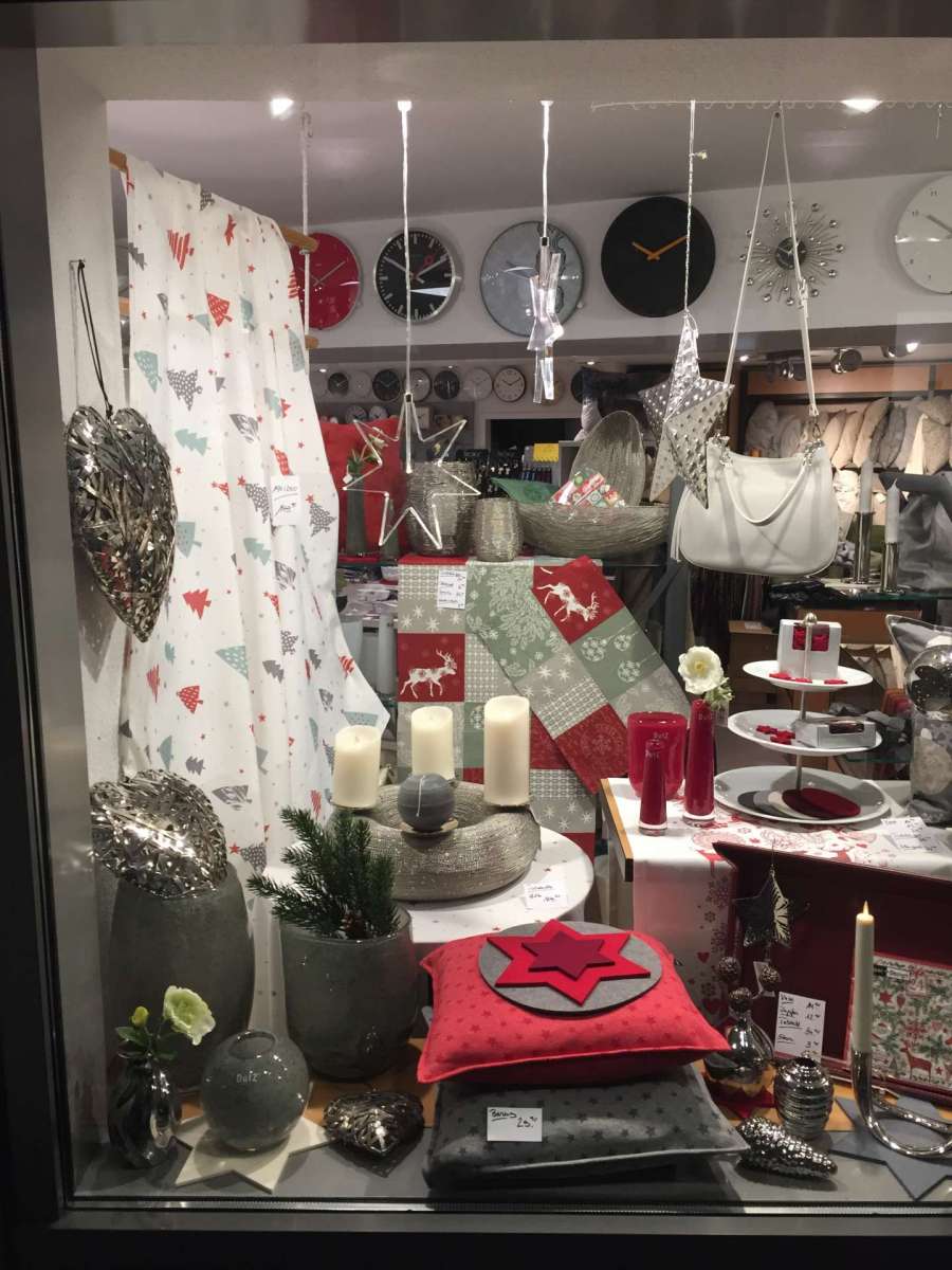 Aktuelle Weihnachtsdekoration im November 2017